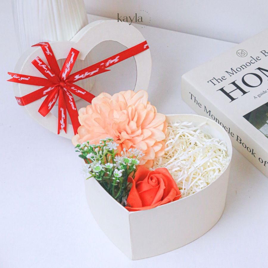 Hộp Quà Tim Gói Trọn Hương Xuân