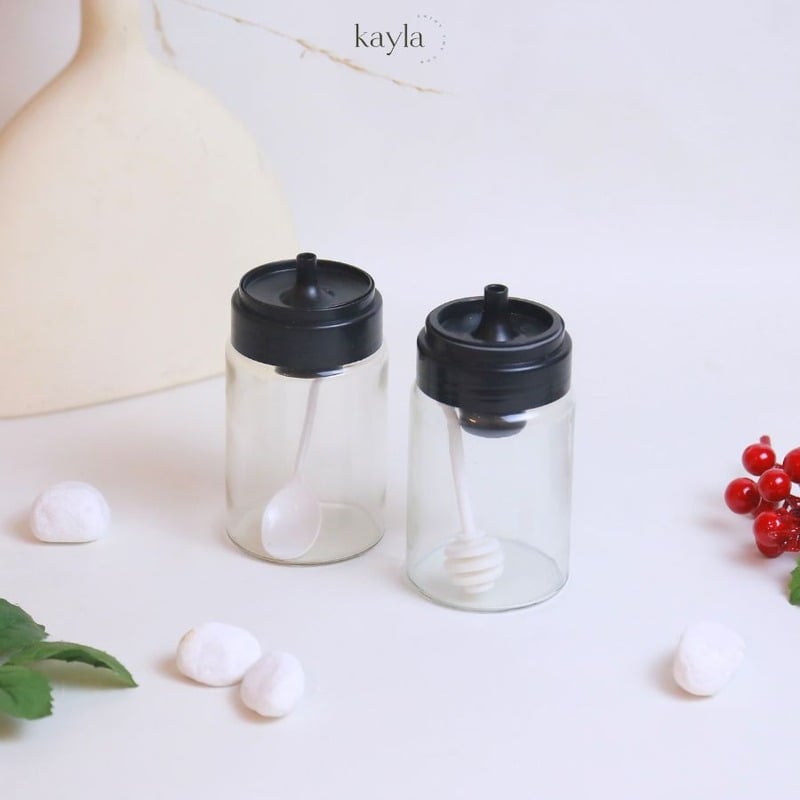 Lọ đựng gia vị kèm muỗng thìa