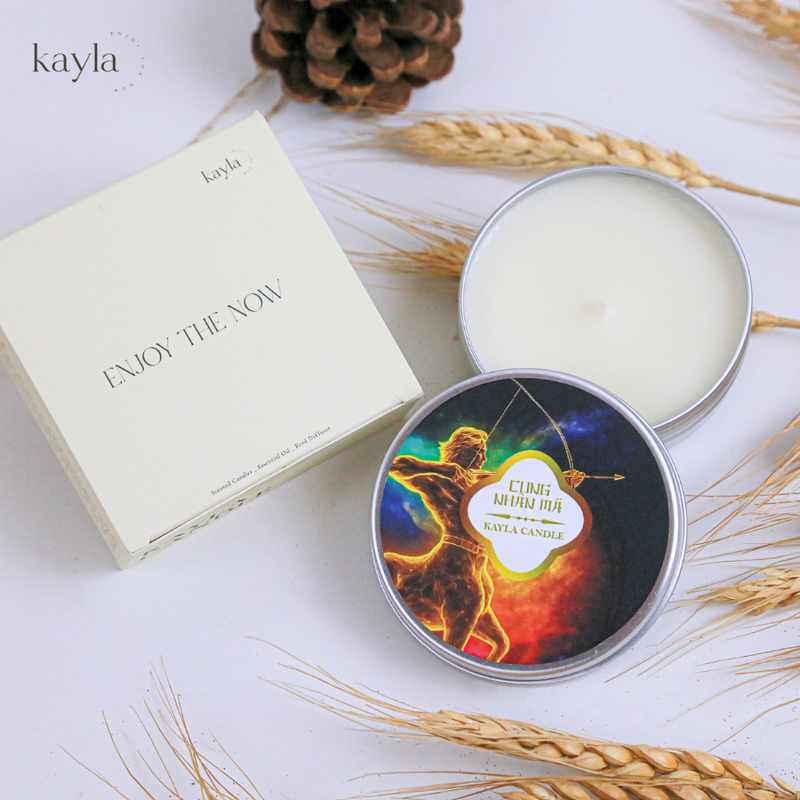 Nến Thơm Lavender Cung Nhân Mã
