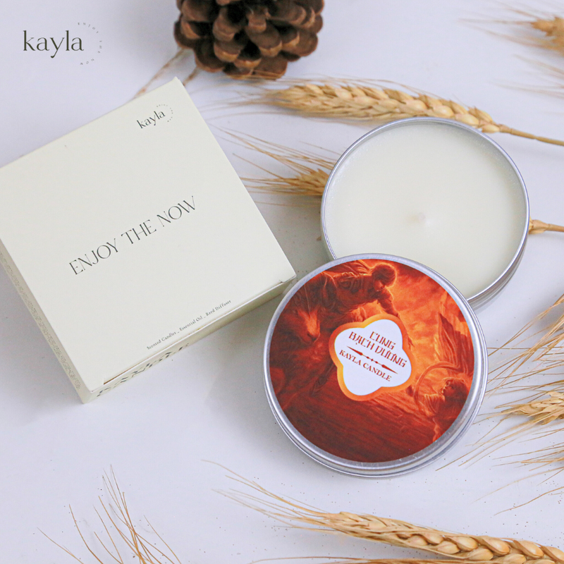 Nến Thơm Leather Oak Cung Bạch Dương