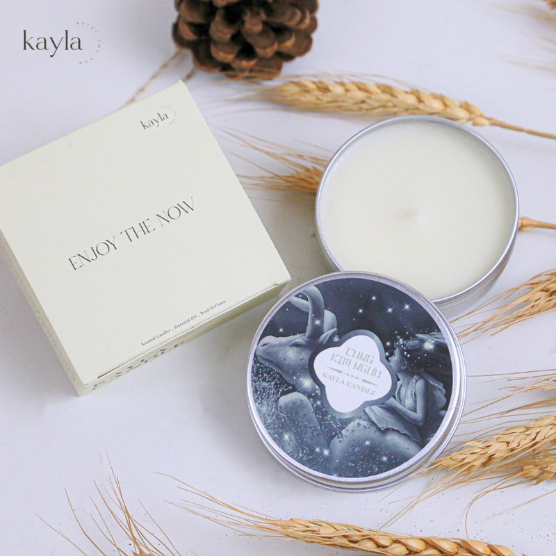 Nến Thơm Oudwood Cung Kim Ngưu