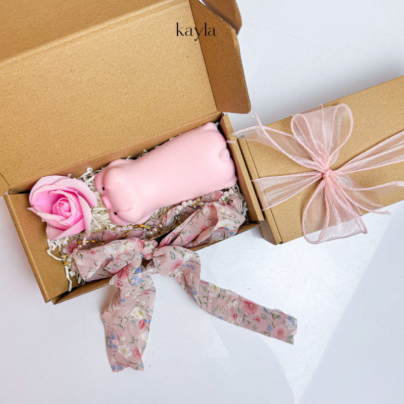 Set Quà Tặng Hồng Xinh Vẹn Tròn