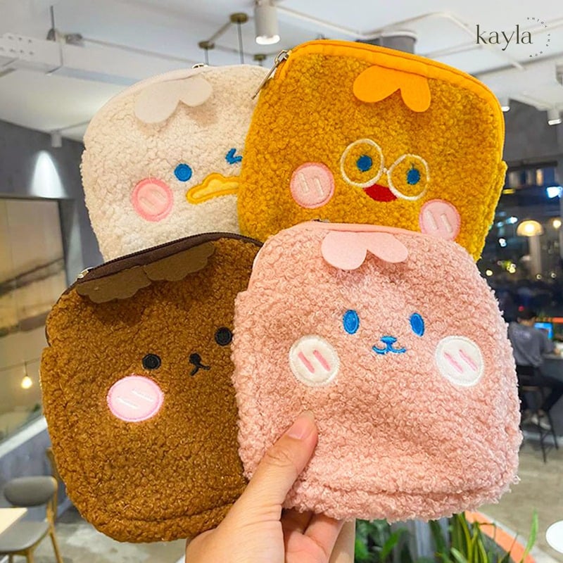 Túi đựng đồ cá nhân bằng bông đáng yêu