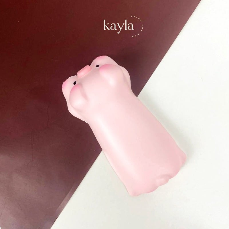 Đệm lót chuột Silicon PU kiểu hoạt hình chống trượt cổ tay