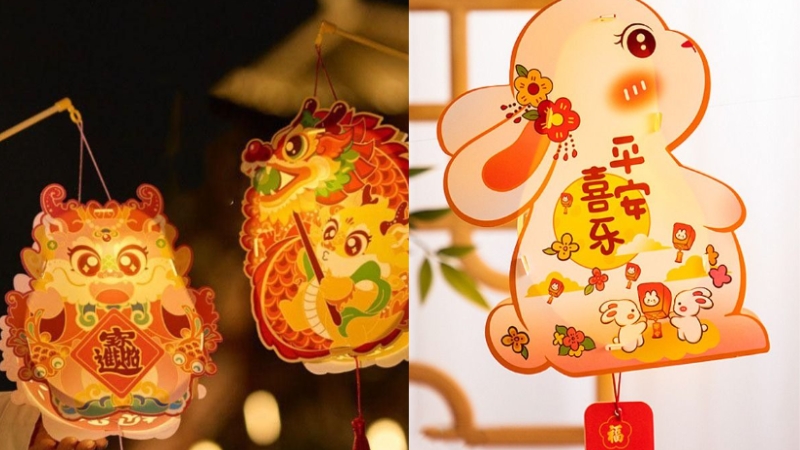 các mẫu đèn trung thu đẹp