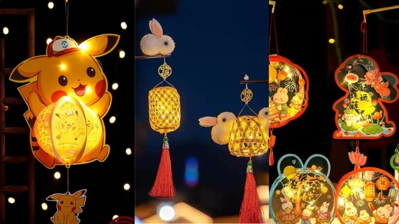 các mẫu đèn trung thu đẹp
