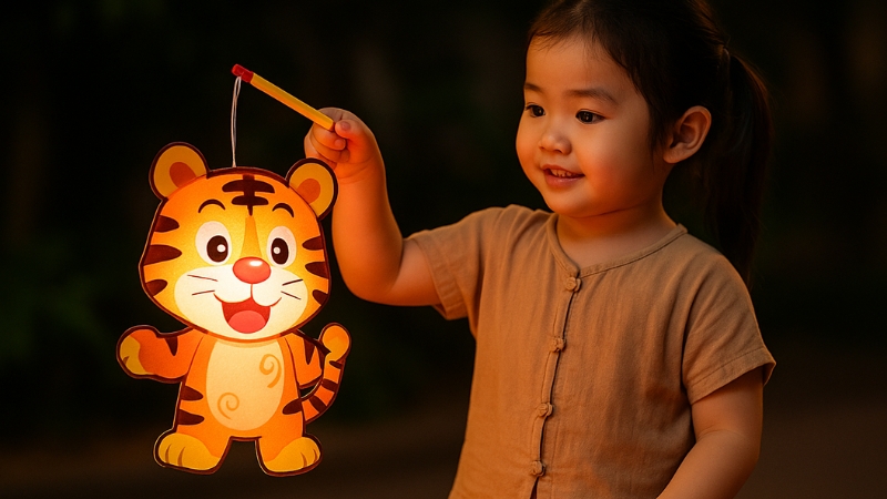 cách làm đèn trung thu