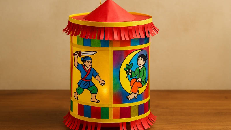 cách làm lồng đèn trung thu