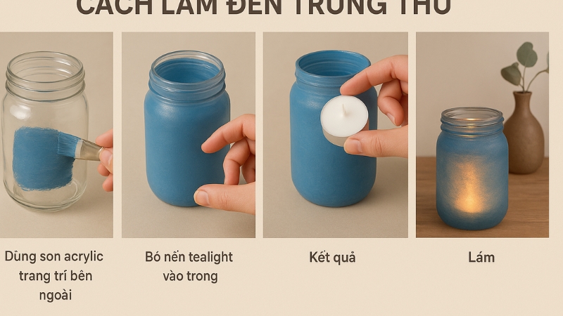 cách làm lồng đèn trung thu