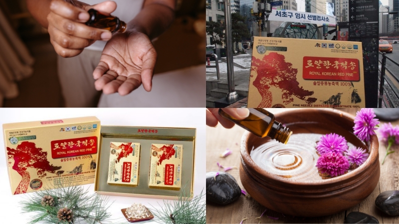 tác dụng của tinh dầu thông đỏ