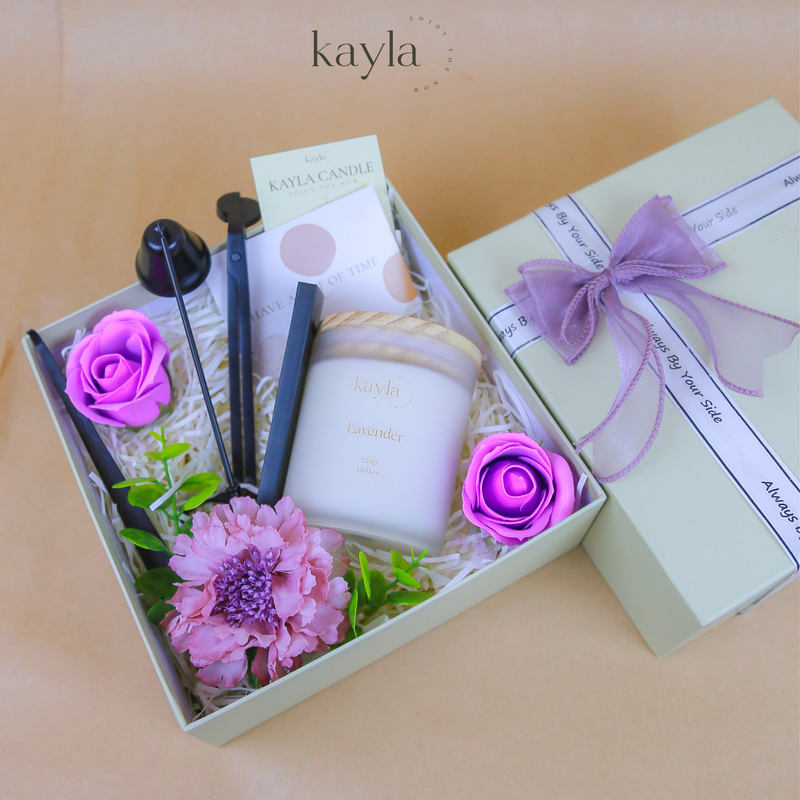 Set Quà Nến Thơm Lavender Mộng Mơ