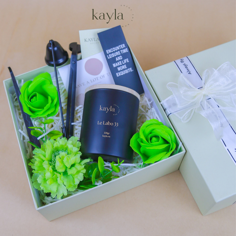 Set Quà Nến Thơm Le Labo 33 Tối Giản