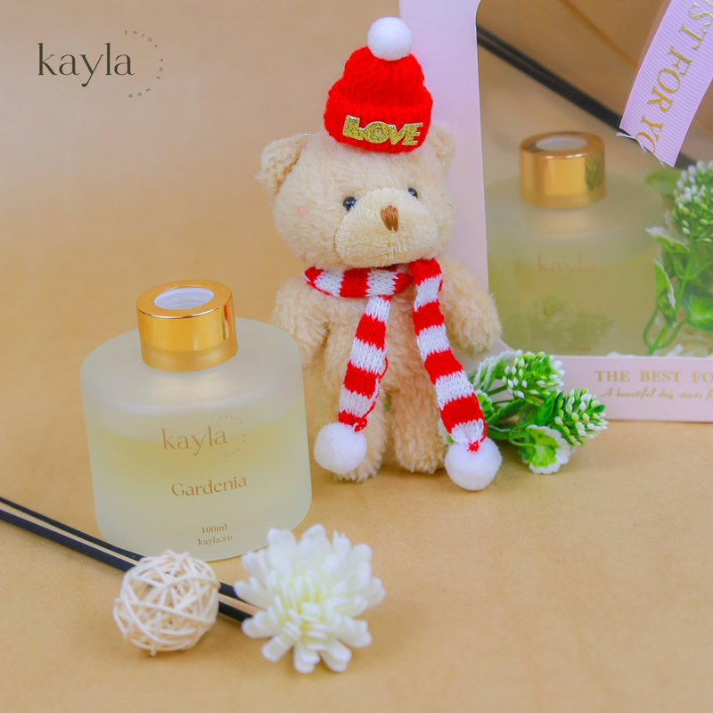 Set Quà Tinh Dầu Khuếch Tán Gardenia Dịu Dàng