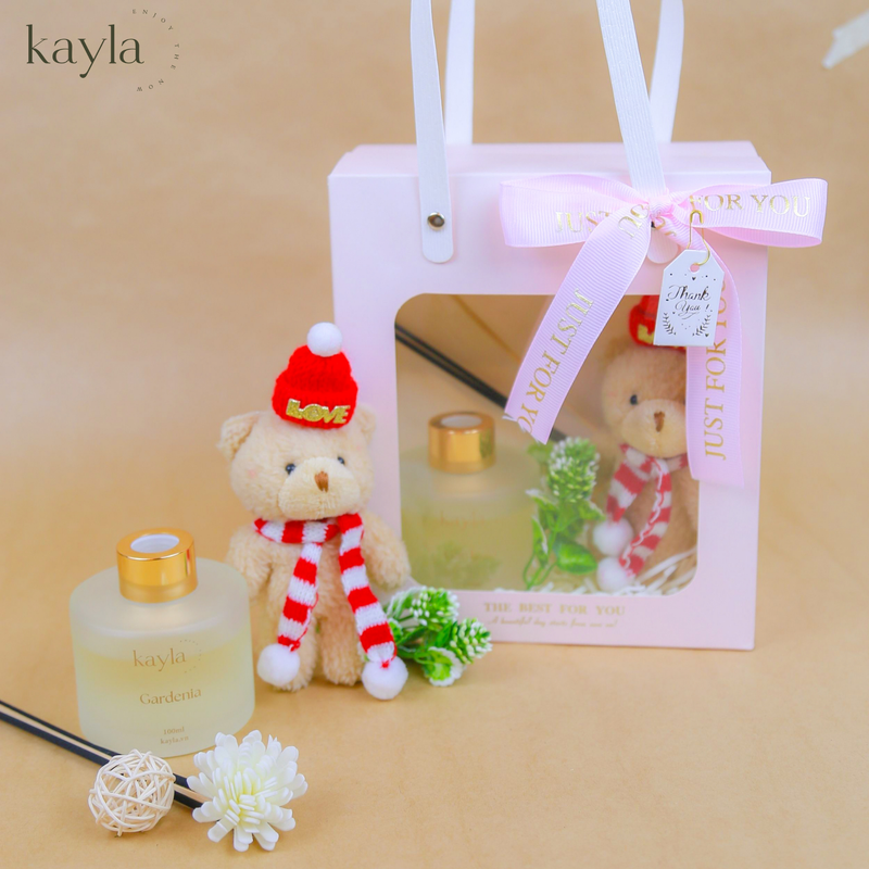 Set Quà Tinh Dầu Khuếch Tán Gardenia Dịu Dàng