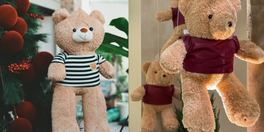 có nên tặng gấu bông cho bạn gái​